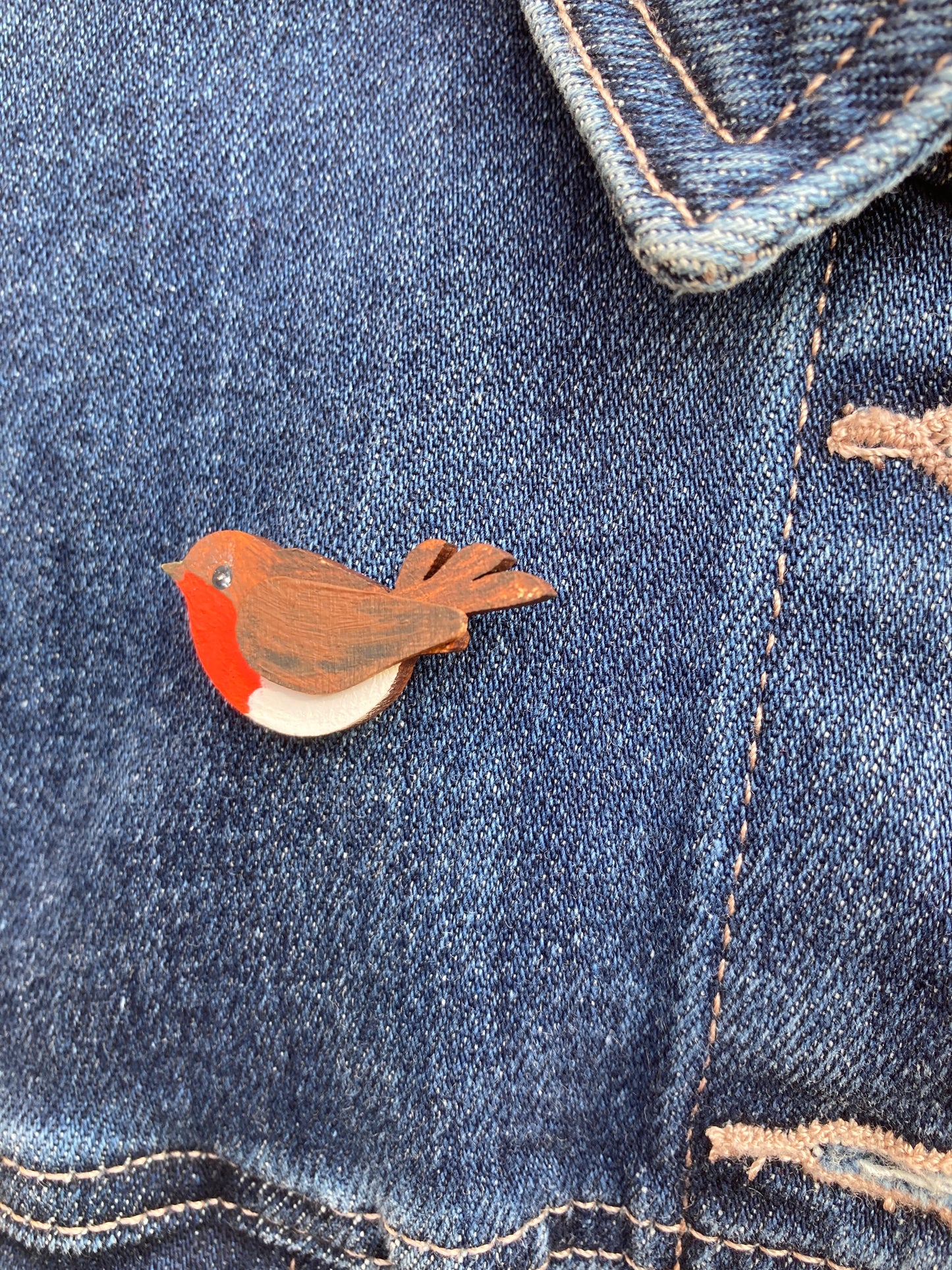 Robin mini pin